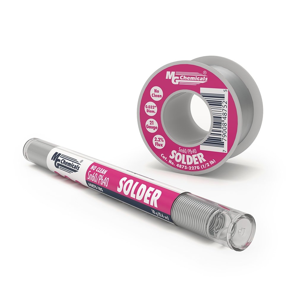 Fio de Solda No Clean Sn60/Pb40 MG4870-18g 15 2a163472835239661732f2343ea57aee